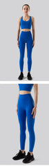 Sportswear Yoga Clothes Set Leggings and Tops Fitness Sports Suits Gym Clothing