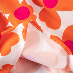 Clearance Price Girl Dress Cute Flying Sleeve Floral Princess Dress