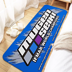 Mugen Seiki Door Mat Entrance Non-slip Doormat Washable Kitchen Carpet Living Room