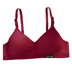 Cotton Sport Underwear for Teens Seamless Girl No Underwire Training Bra Soft
