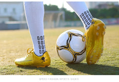 Men's Soccer Shoes Kids Children Low Top Futsal Society Training Football Boots