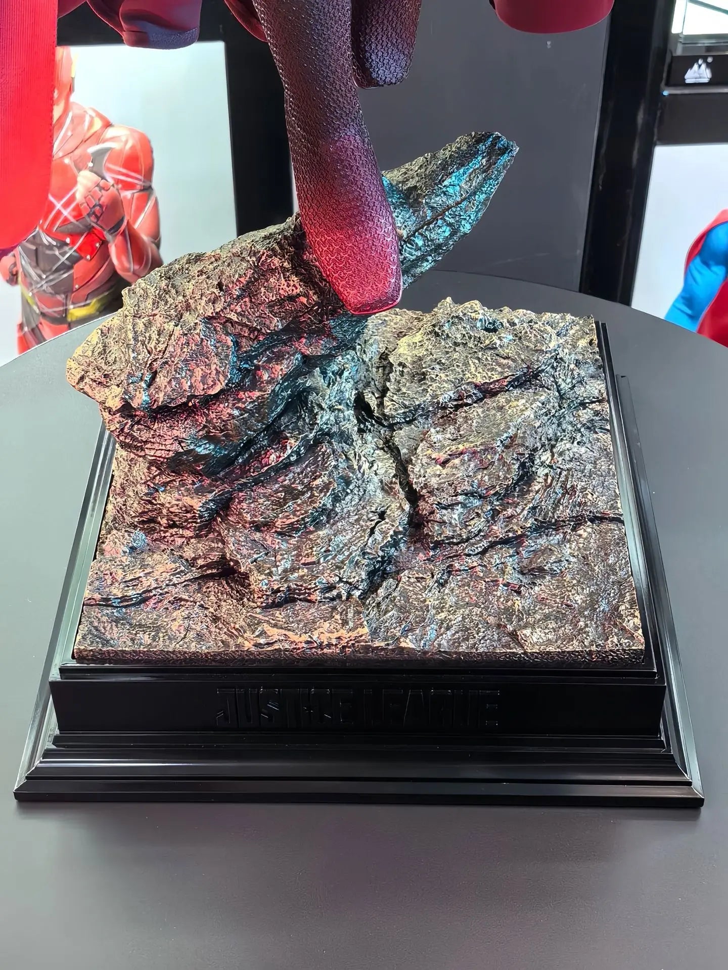 Super High Quality Dc Series Justice League Steel Man Superman Gk Statue Handmade Fashionable Model Ornament Birthday Gift Gift