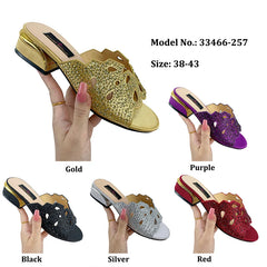 Trendy Colorful Slides for Women Classic Design Sandals Italian Style