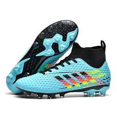 Men's Sneakers Soccer Shoes Football Boots Cleats Breathable Training Match