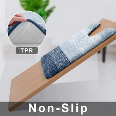 Bath Mat U-Shaped Extra Soft Bathroom Rug Absorbent Bathroom Carpet