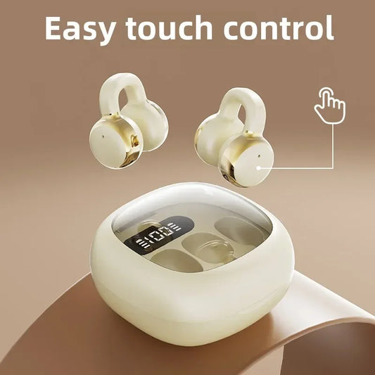 X31 Bluetooth Wireless Touch Control Headphones HiFI Stereo Waterproof Earphone TWS Sports LED Display Headset with Microphone