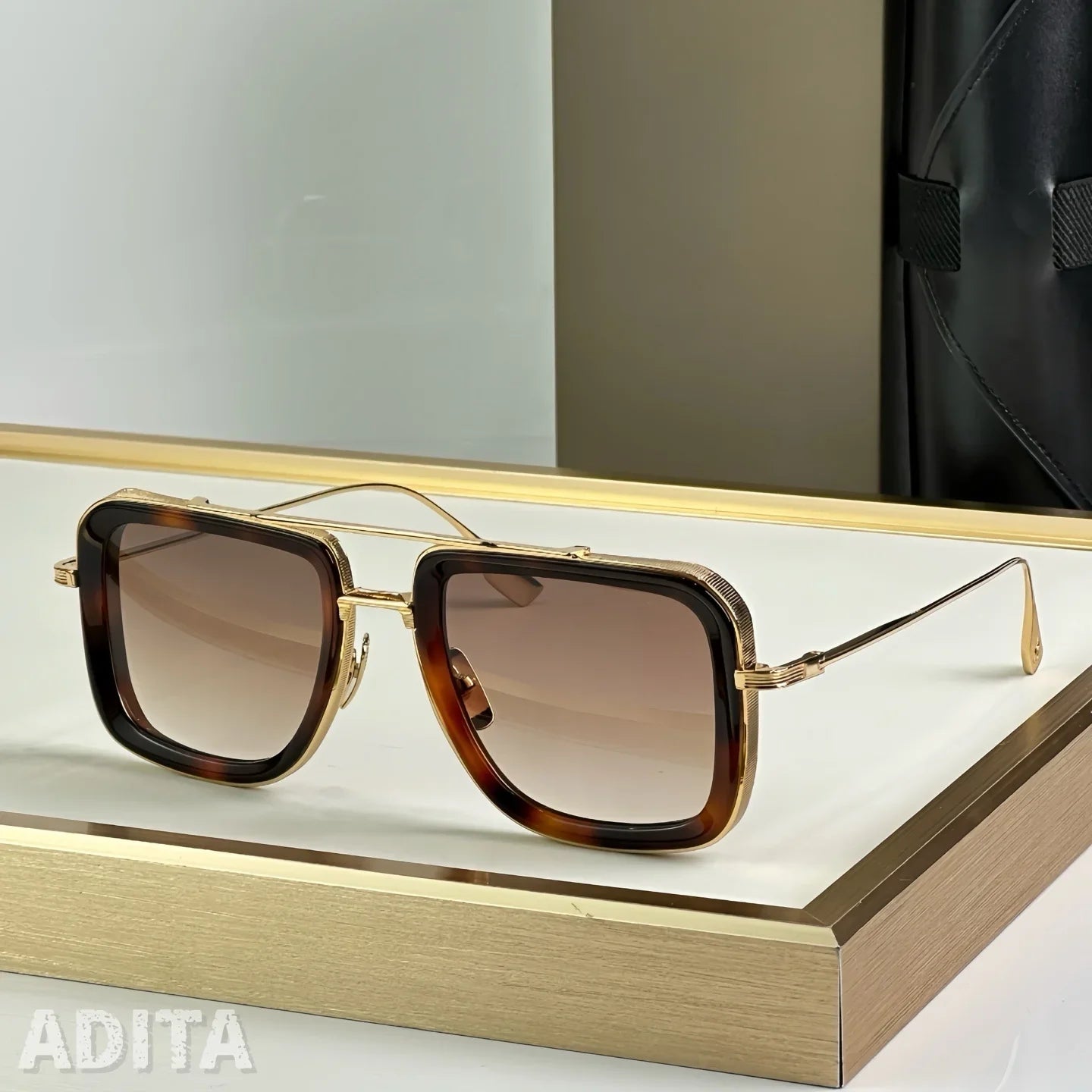 ADITA DUBSIGNAL DTS465 Top Quality Sunglasses for Men Classic Fashion Women Luxury Brand Designer sunglasses UV400 with box