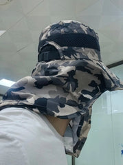 Sun Hats UV Protection Outdoor Hunting Fishing Cap for Men Women Hiking Camping