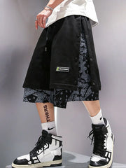 Men Printed Shorts Casual Sports Basketball Shorts Baggy Men Jogging Clothes