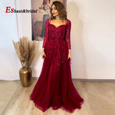 Homecoming Dresses: Elegant Burgundy Feather Evening Night Dress for Women