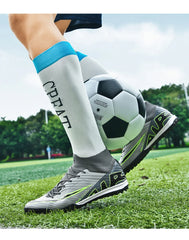Men Soccer Shoes Grass Society Training Football Boots Cleats