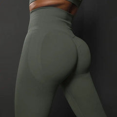 Women Seamless Yoga Pants Fitness Sports Running Sportswear Stretchy Lifting Tights