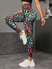 Tie Dye Seamless Leggings Women for Gym Yoga Pants Push Up Workout Sports Leggings