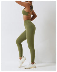Seamless Yoga Set Workout Sportswear Gym Clothing 2Pcs Sport Sets Women