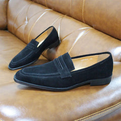 Genuine Leather Men Shoes Casual Luxury Brand Formal Mens Loafers Moccasins