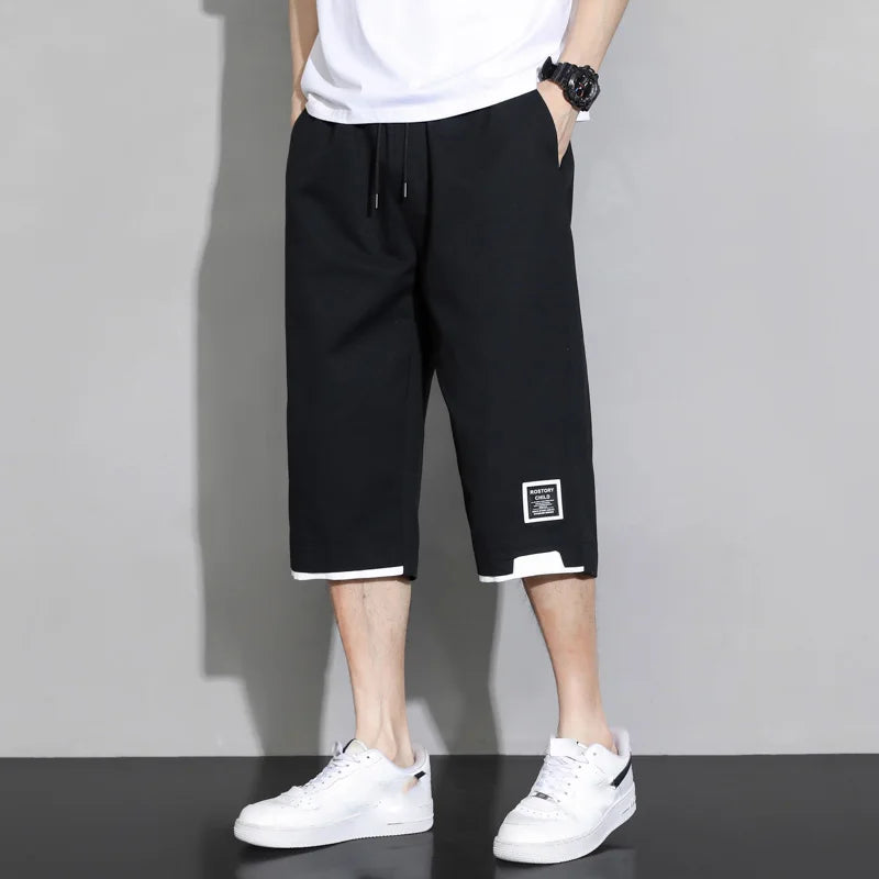 Plus Size Large Men's Shorts 2025 Summer New Trendy Loose Men's Sports and Casual Pants Jorts Baggy Cargo Mens Luxury Brands Man