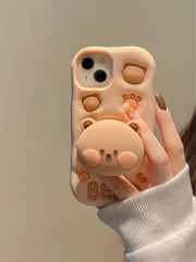 Phone Case For iPhone 11 12 13 14 15 16 Pro Max XS XR X 7 8 Plus Cute Girl Cover