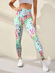 Tie Dye Seamless Leggings Women for Gym Yoga Pants Push Up Workout Sports Leggings