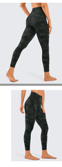 Women's Naked Feeling Yoga Pants 25 Inches - 7/8 High Waisted Workout Leggings