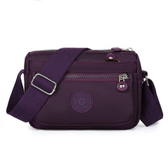 Shoulder Bag Lightweight Small Square Bag Anti Splash Casual Crossbody