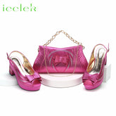 Matching Shoes and Bags: Ladies Shoes Matching Bag Set For Women