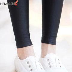 Women's Workout Leggings Casual Shiny Glossy Legging Female Fitness Leggins