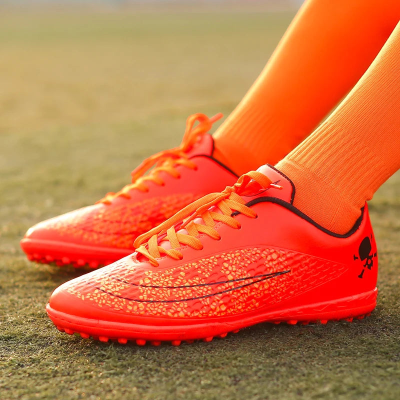 Men Soccer Shoes Kids Football Boots Women Breathable Soccer Cleats