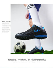 Professional Men Soccer Shoes Adult Football Sneakers Indoor Futsal Ultralight