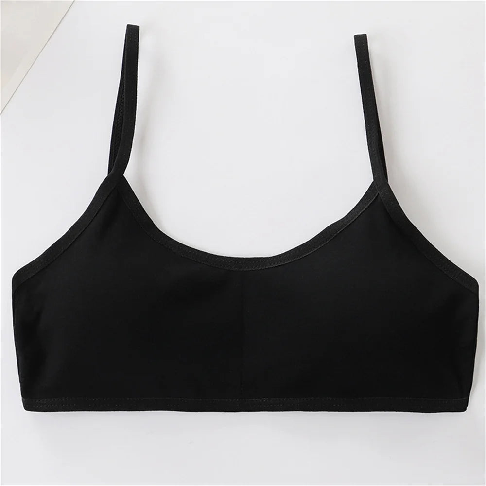 Girls Underwear Without Steel Rings Thin Cotton And Sports Bra