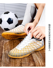 Professional Men's Soccer Shoes Society Indoor Training Football Boots