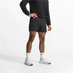 Men's 2-in-1 Summer Running Shorts Breathable Quick-Dry Basketball Training
