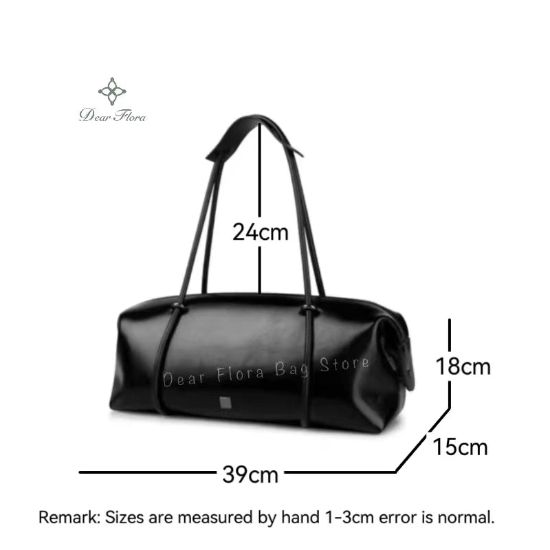 Y2K Women's Bag Large Capacity Boston Pillow Handbag Spicy Girl Fashion