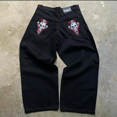 Y2K Jeans: Streetwear Jeans | Hip-Hop Pant | Jnco Jeans