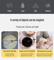 Electronic Weighing Spoon LCD Digital Kitchen Scale Cooking Food Weight Measuring