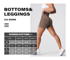 Seamless Shorts for Women Push Up Booty Workout Shorts Fitness Sports Short