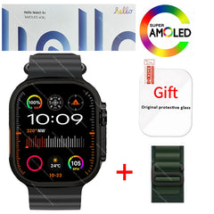 Smartwatch 2026 Original Hello Watch 5 Plus ULTRA3 49mm HD AMOLED 4G ROM NFC DeepSeek GPS Compass Bluetooth Call Clock Men Women