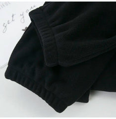 Harem Pants Women Unisex Loose Wide Leg Sweatpants High Waist Drawstring