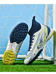 Men Sneakers Soccer Shoes Cleats Breathable Adult Kids TF/FG Football Boots