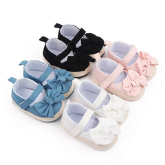 Baby Girl Mary Jane Shoes Spring and Summer Sandal Cute Bowknot Soft Cotton