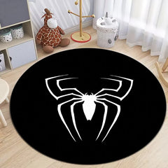 Spider-Man Marvel Universe Round Carpet,cute rug,bedroom,Living Room,door mat