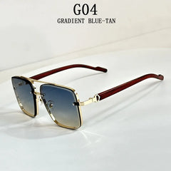 Sunglasses For Men New Wooden Vintage Designer Fashion Glasses