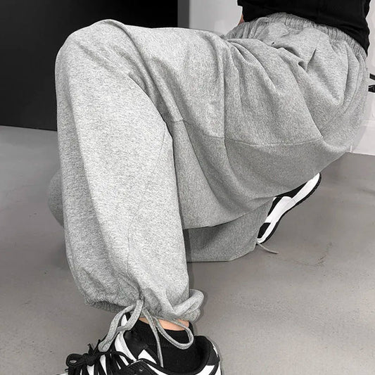 Women's Baggy Harem Pants Summer Casual Drawstring Joggers Sweatpants