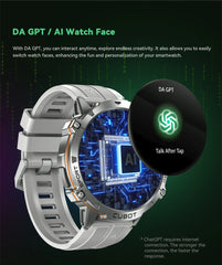 Cubot X3, Sport Waterproof Smartwatch, 1.73-inch AMOLED Display, Bluetooth Calls, 900mAh Battery, Blood Oxygen, Fitness Tracker