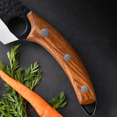 Forged Multi-purpose Knives with Hammer Pattern Butcher Boning Knife Sharp