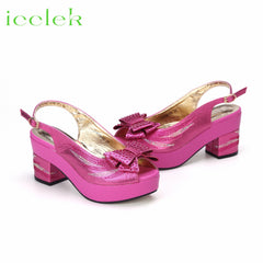 Matching Shoes and Bags: Ladies Shoes Matching Bag Set For Women