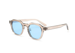 Sunglasses polarized male polygon orange green blue female sun glasses