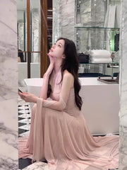 Homecoming Dresses: Evening Dresses Women Sleeveless Mesh Elegant Ribbon