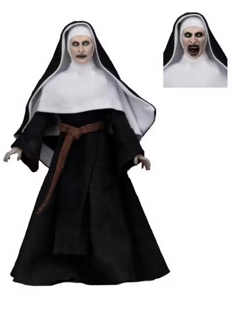 NECA The Nun The Conjuring Series Horror Action Figure Toys Hallowen Present Hobby Collection Face Changable Decor