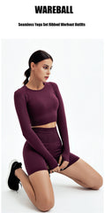 Seamless Yoga Set Gym Clothes Sportswear Yoga Suits For Women