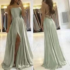Homecoming Dresses: Long Evening Party Dress For Women High Split Navy Blue